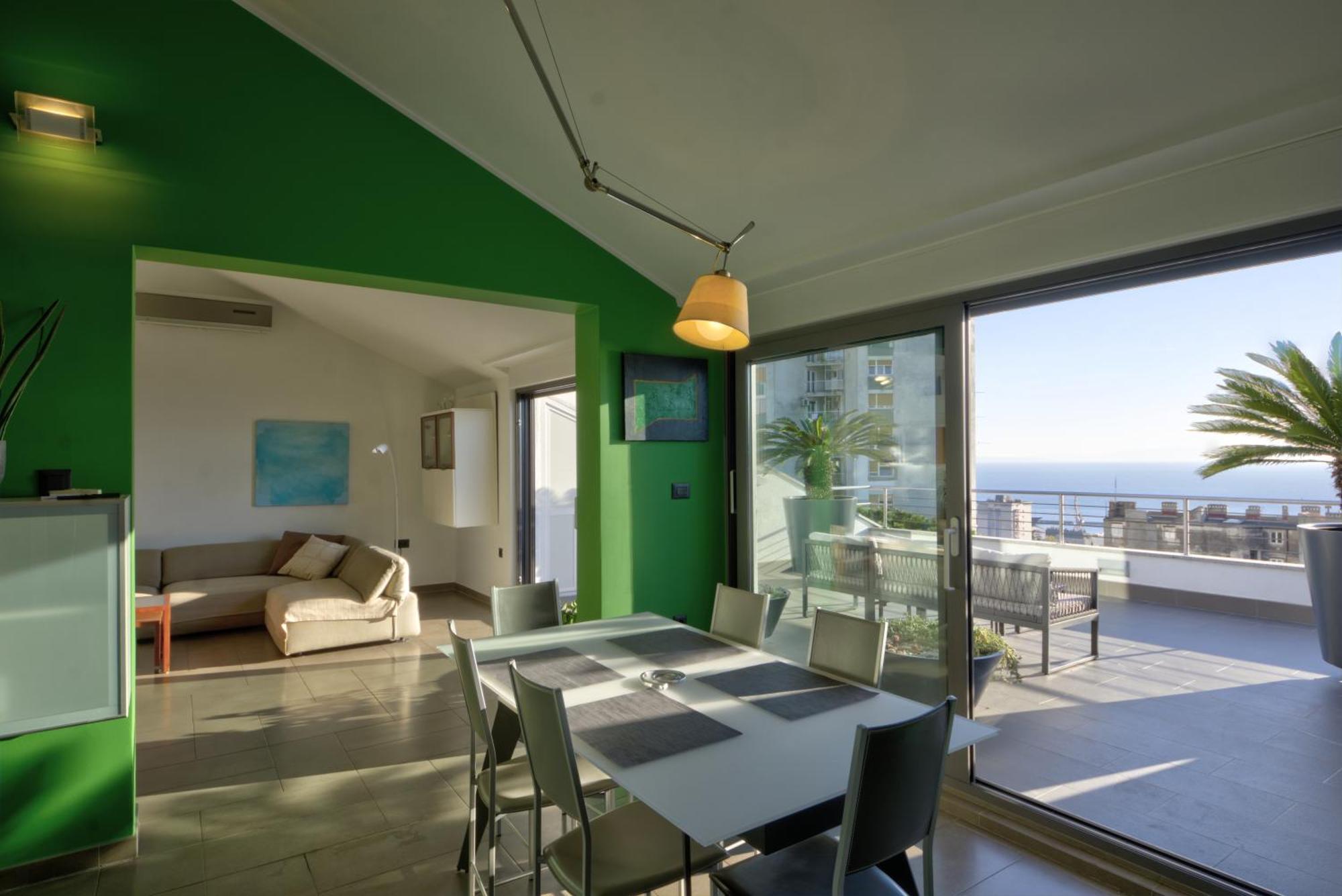 Penthouse Belvedere City View With Private Parking Rijeka Extérieur photo